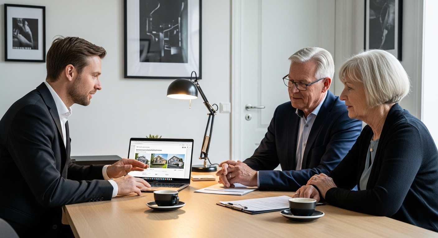 digitale og traditionelle ejendomsmæglere