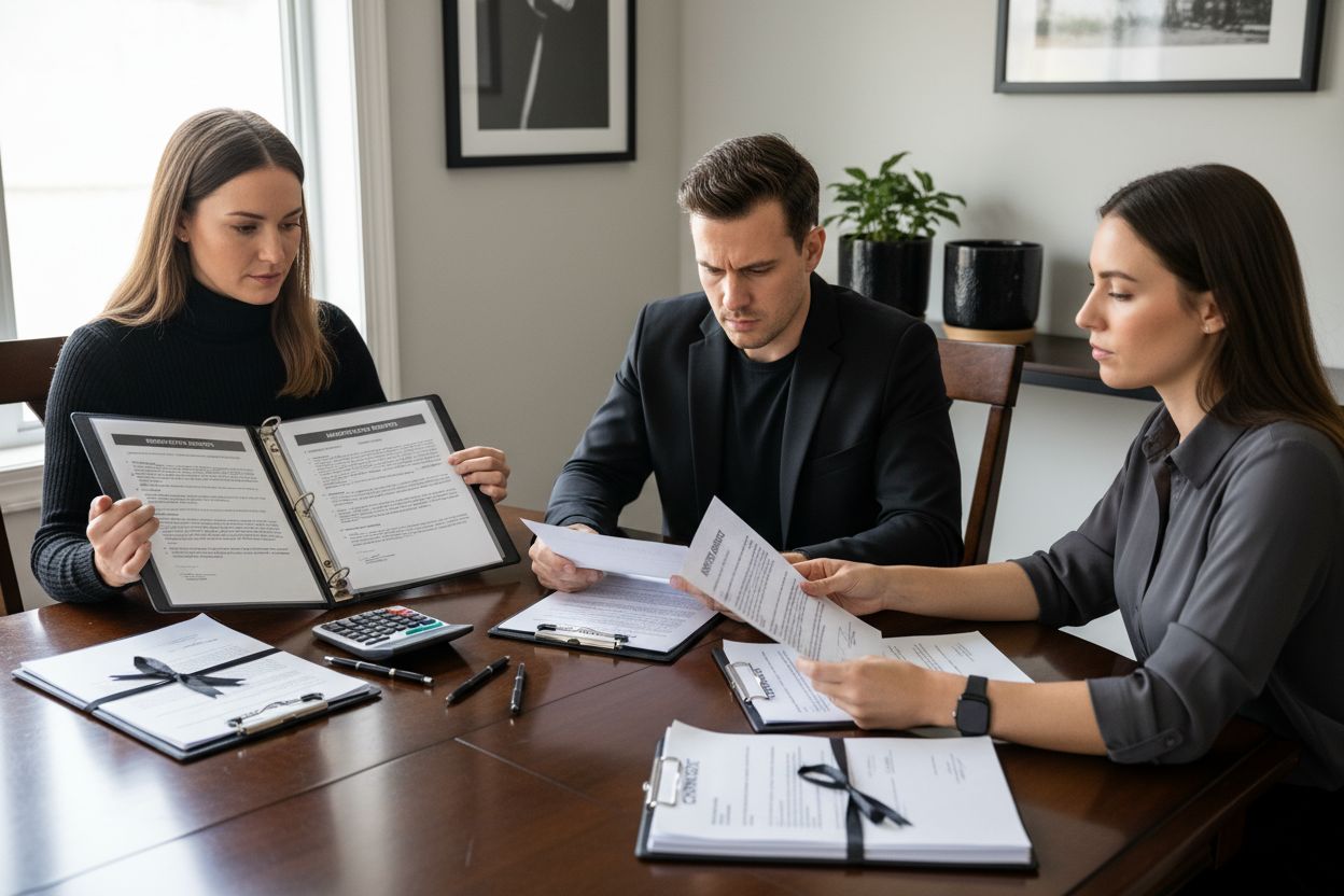 ejendomssalg forhandling dokumenter