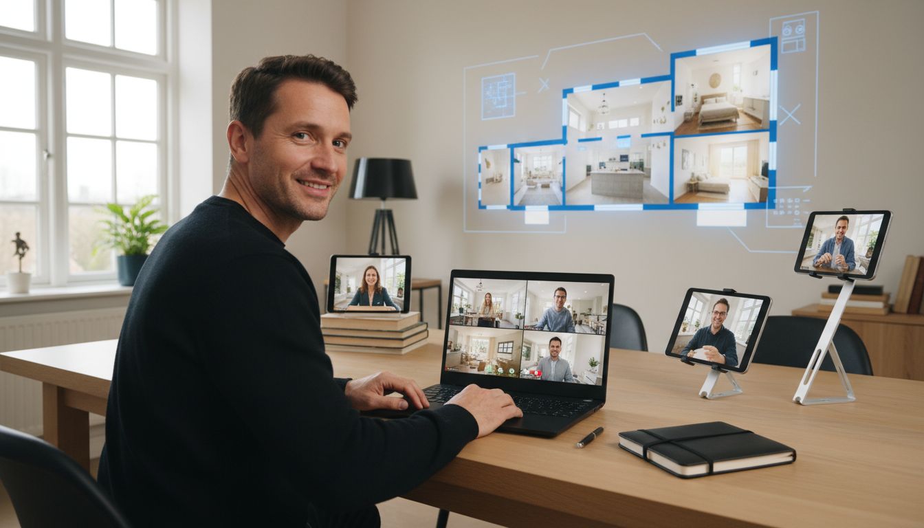 digital fremvisning bolig