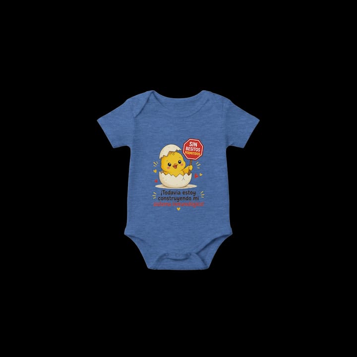 No Smooching Allowed Baby Bodysuit