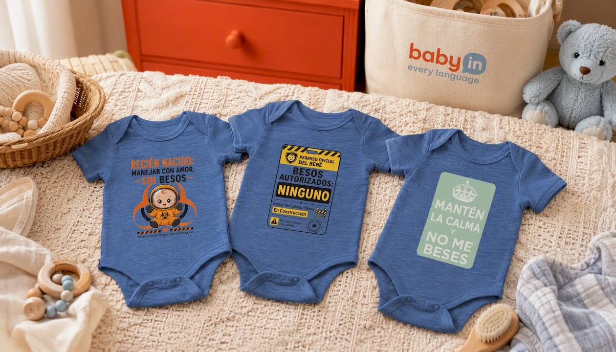 Newborn Handle With Love No Kissing Baby Bodysuit
