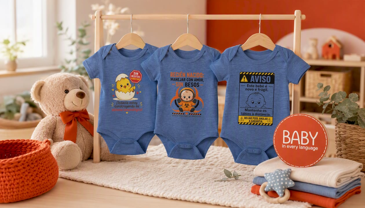 No Smooching Allowed Baby Bodysuit