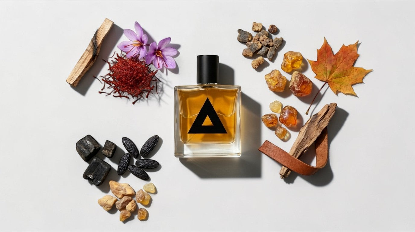 Amber Eau de Parfum | Smoky Saffron Scent