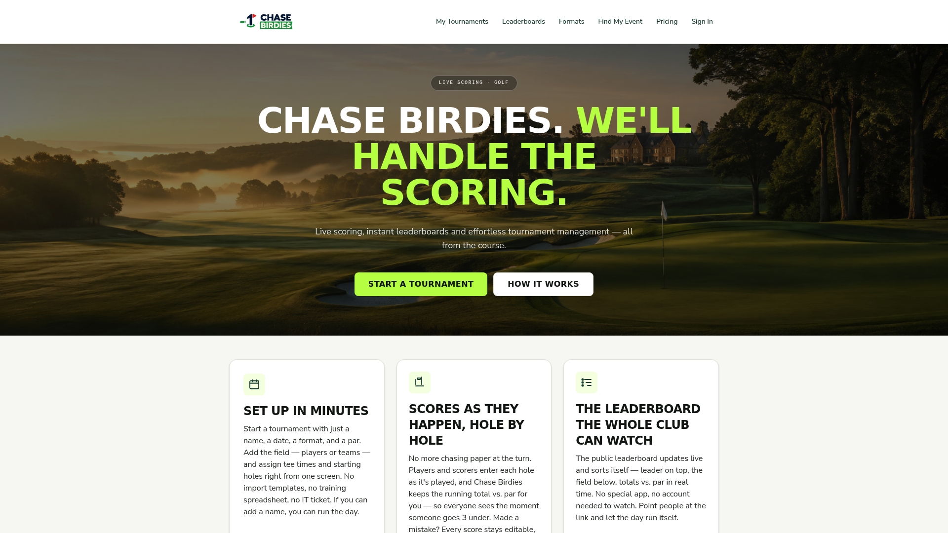 Chasebirdies
