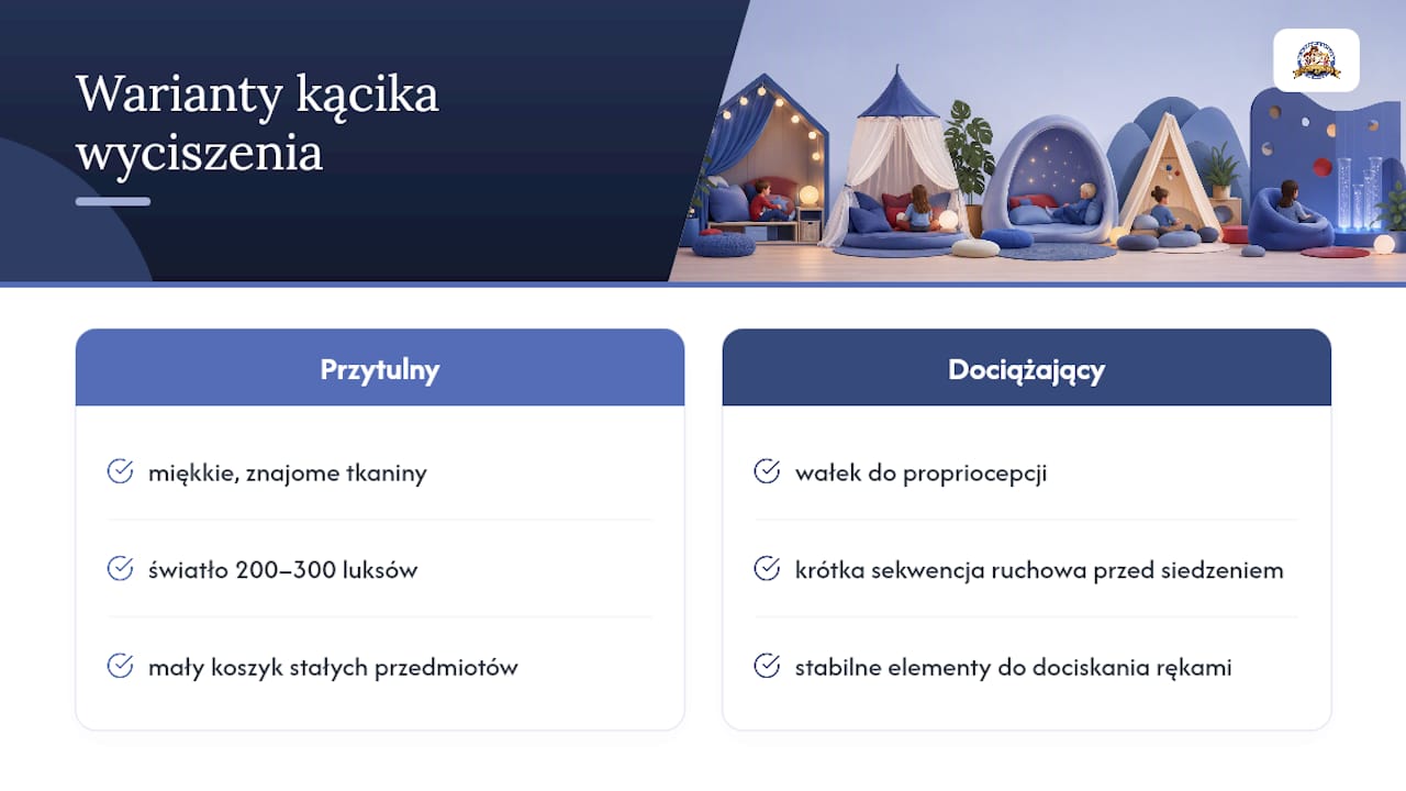 Porównanie dwóch wersji strefy ciszy