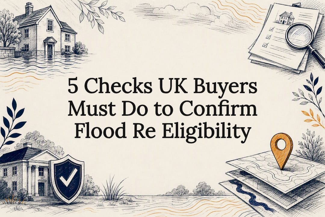 Flood Re eligibility checks title card