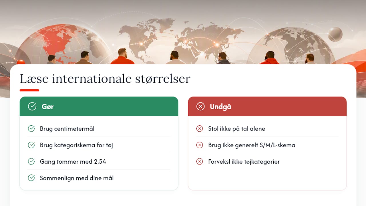 Sådan læser du internationale størrelser som UK og US — overview diagram