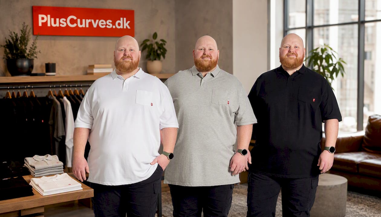 Plus size Polo til mænd – Klassisk design – Str. XL til 8XL - White