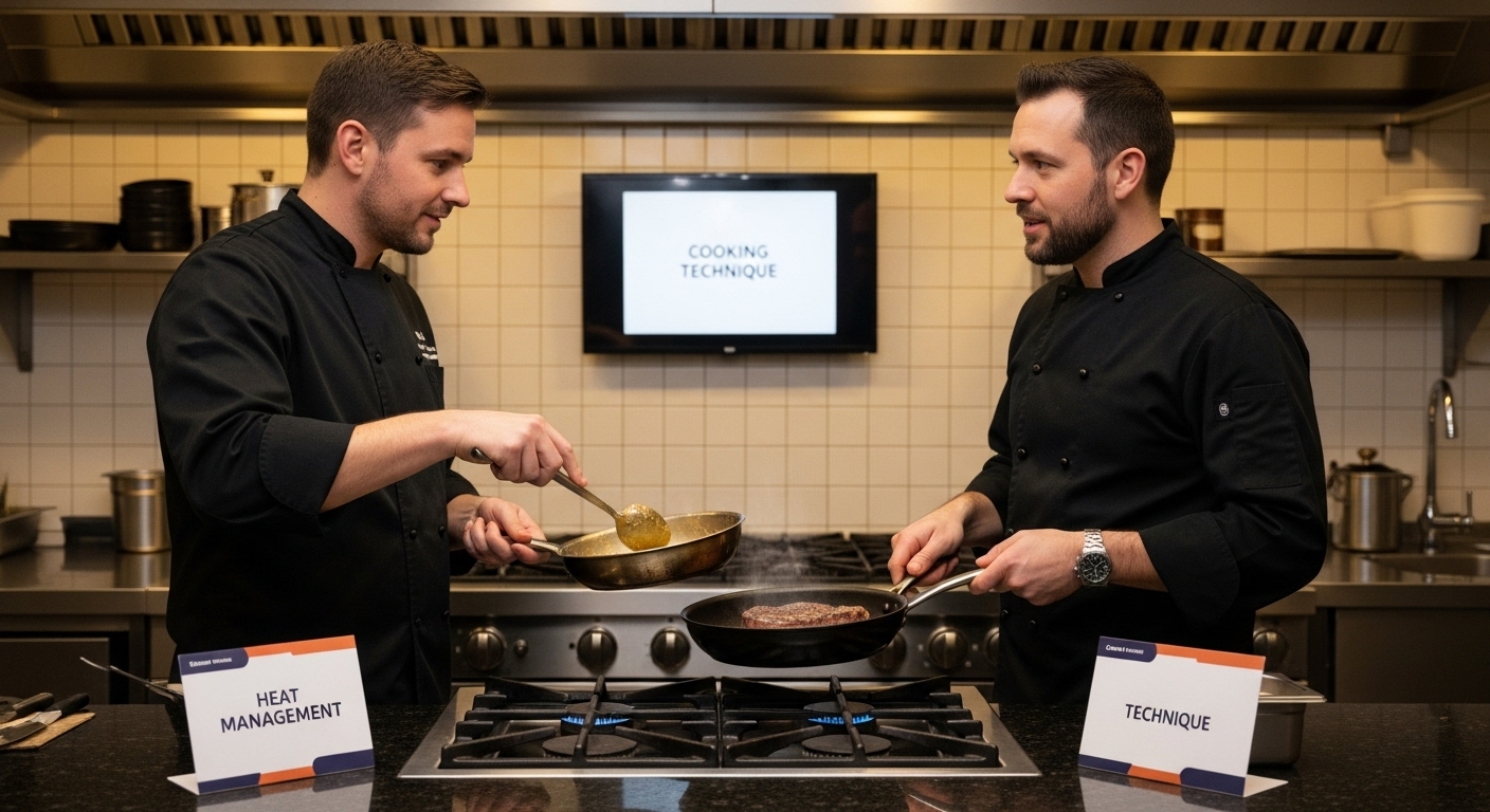 pan cooking technique