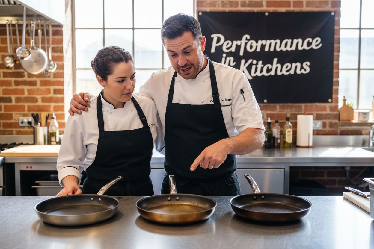 carbon steel pan patina kitchen