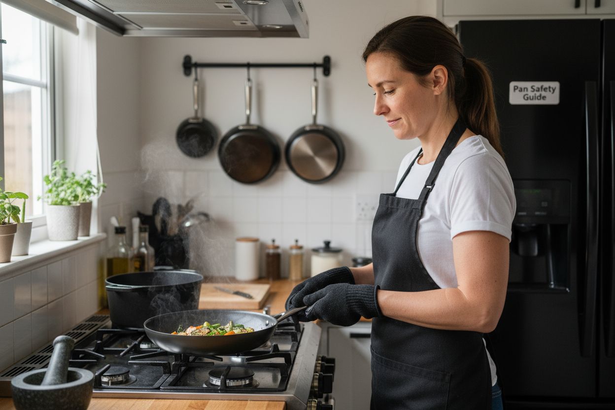safe pan handling
