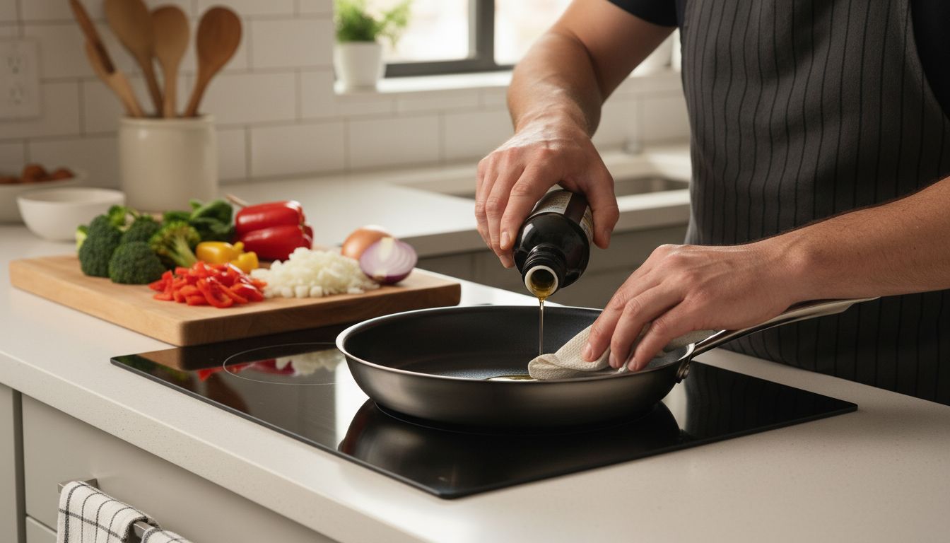 carbon steel seasoning