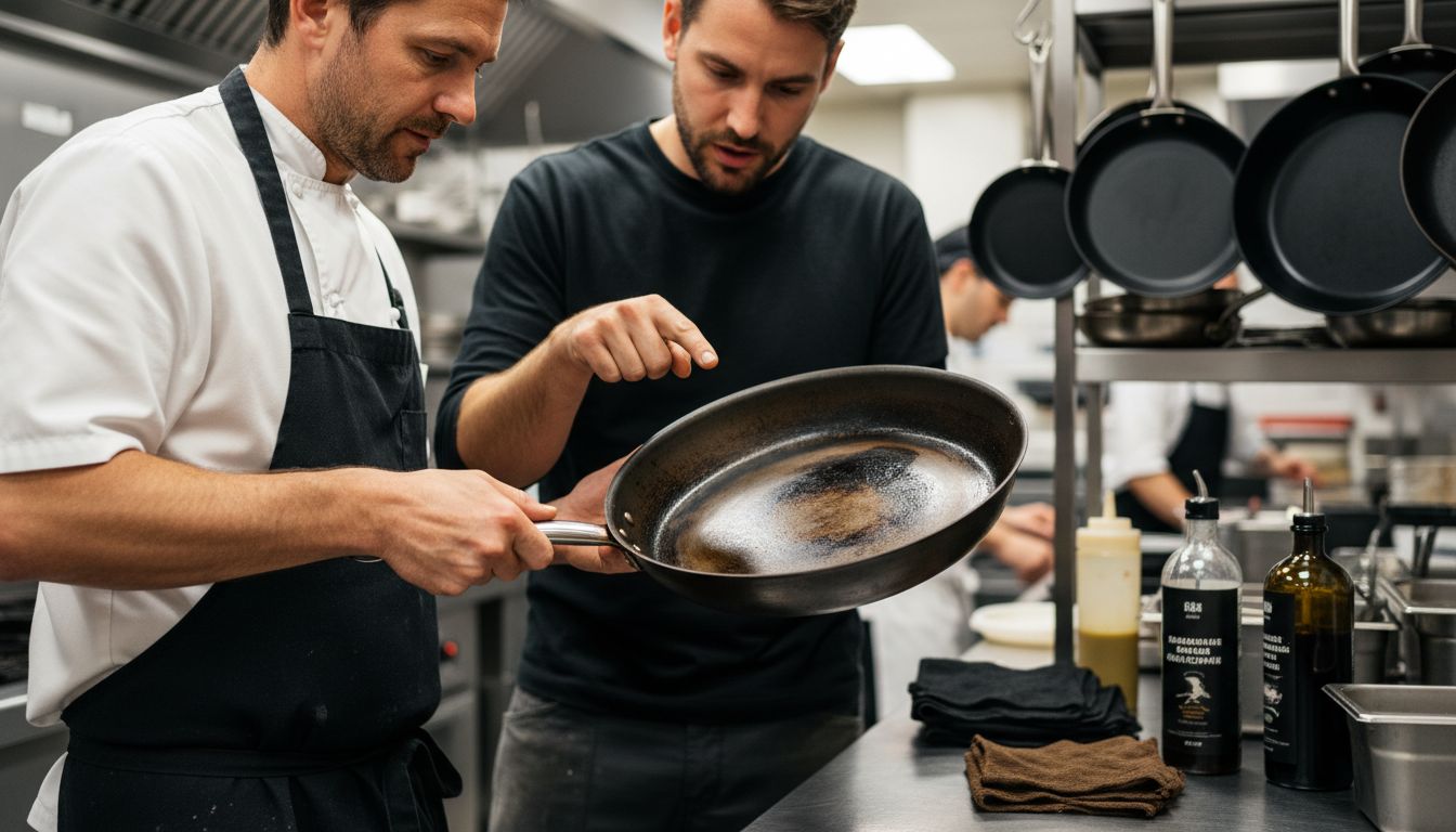 carbon steel pan maintenance