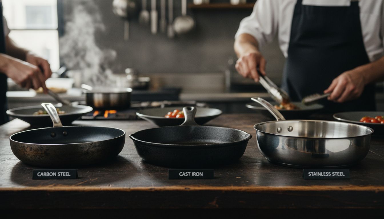 sauté pan materials