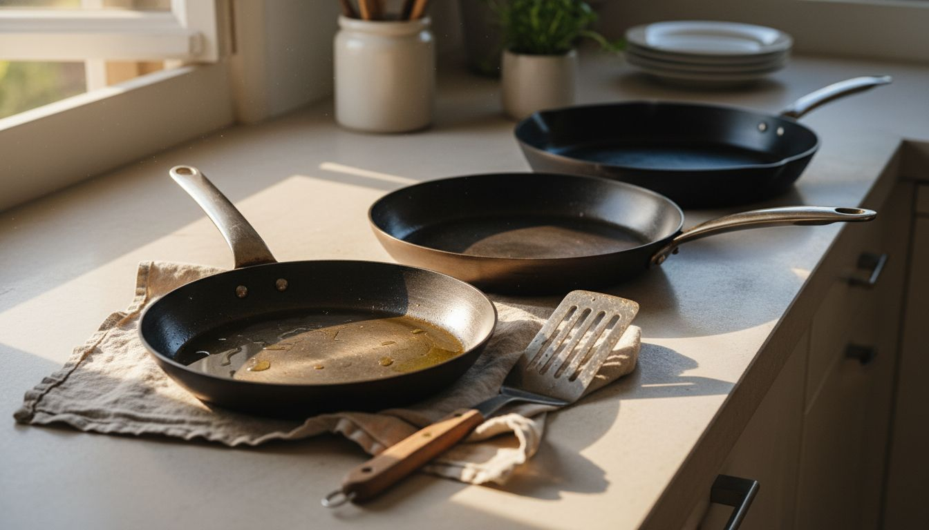 Different thickness carbon steel pans comparison