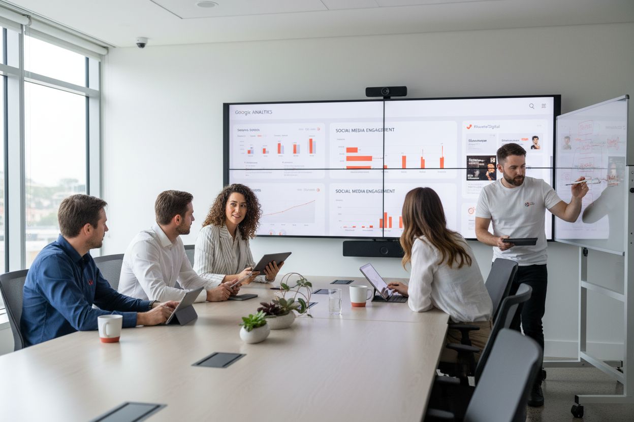 content marketing analytics team