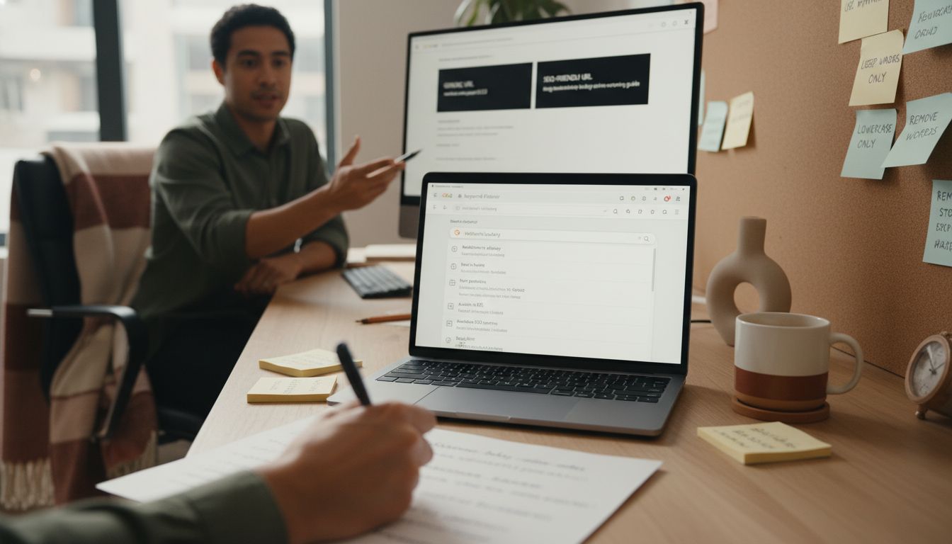 URL structure planning