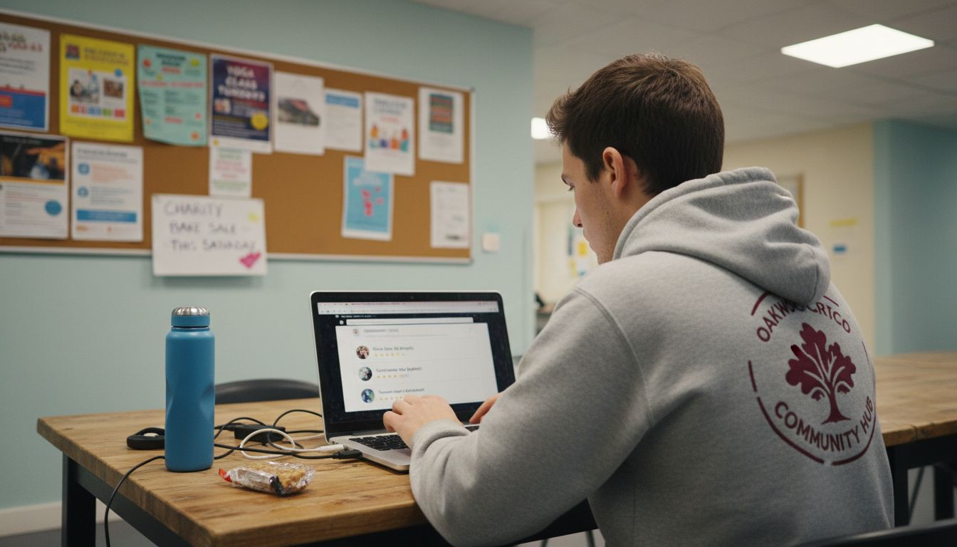 Responding to online reviews at community center