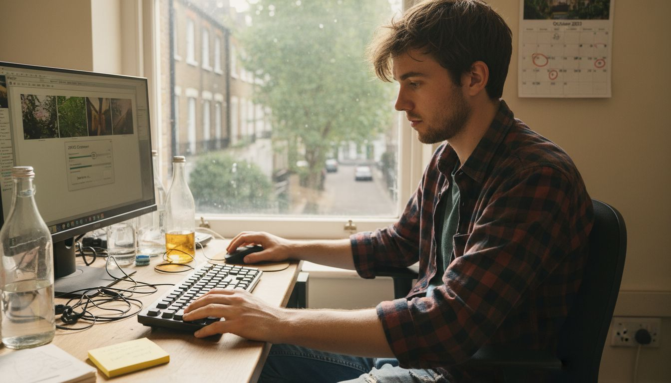 Developer working on website technical SEO fix