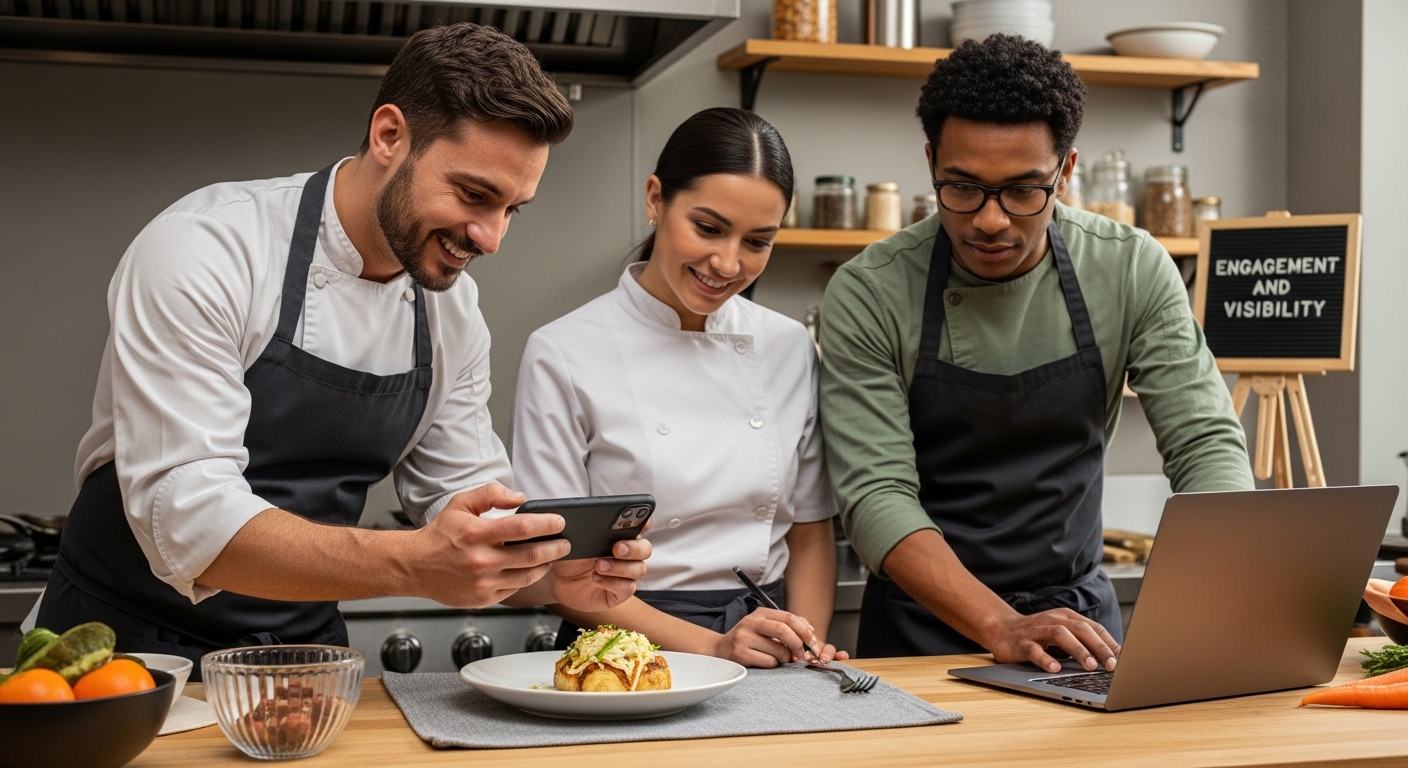 food business online engagement