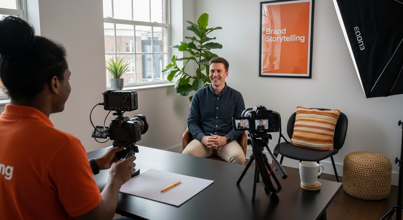brand storytelling video business