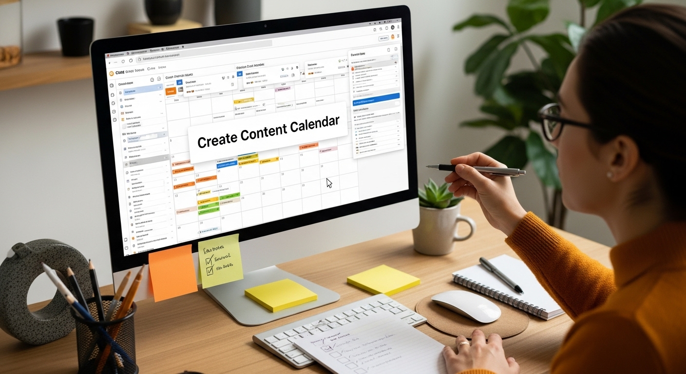 create content calendar
