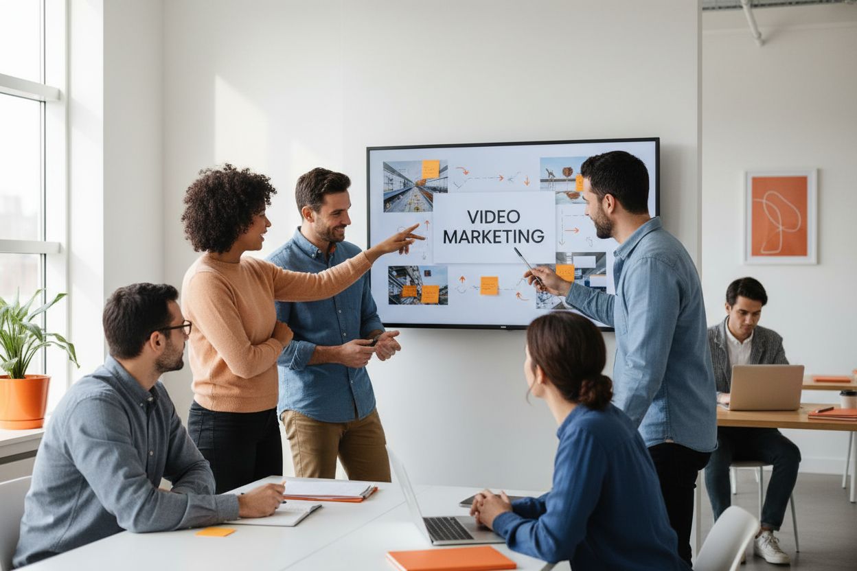 video marketing meeting