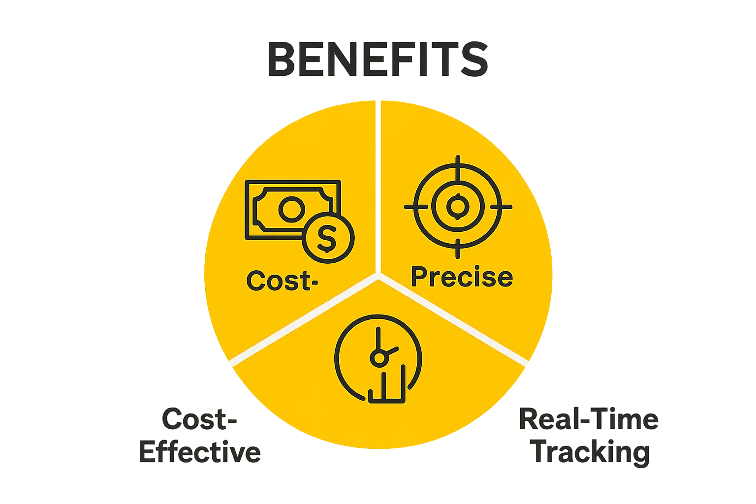 Three core advantages of digital marketing visualized