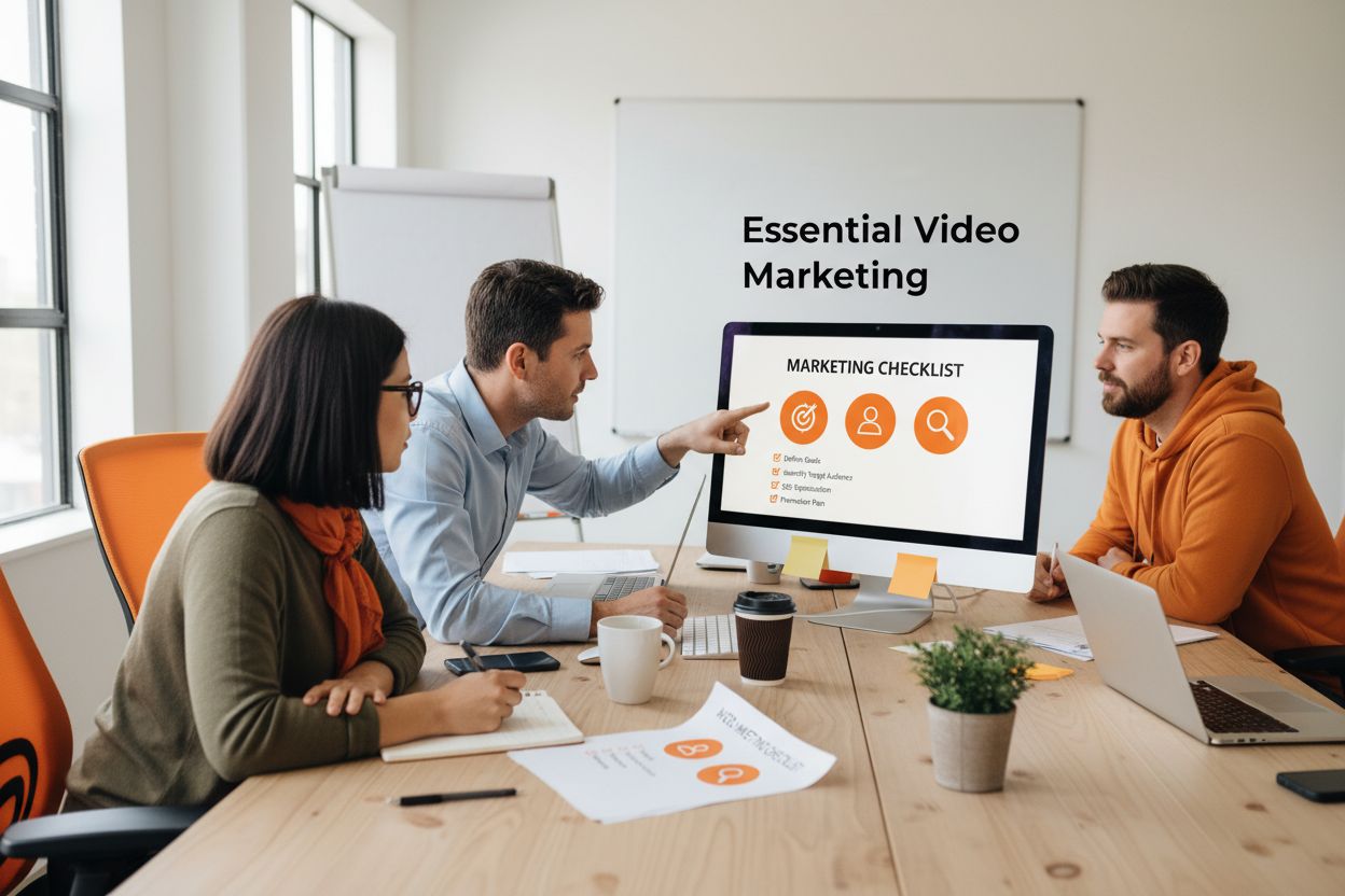 video marketing checklist planning