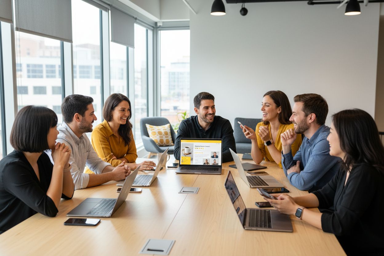 small business social media collaboration