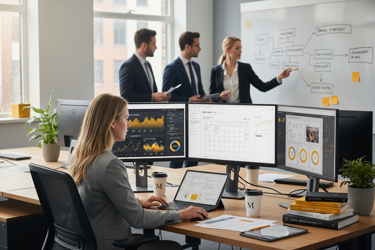 social media management office