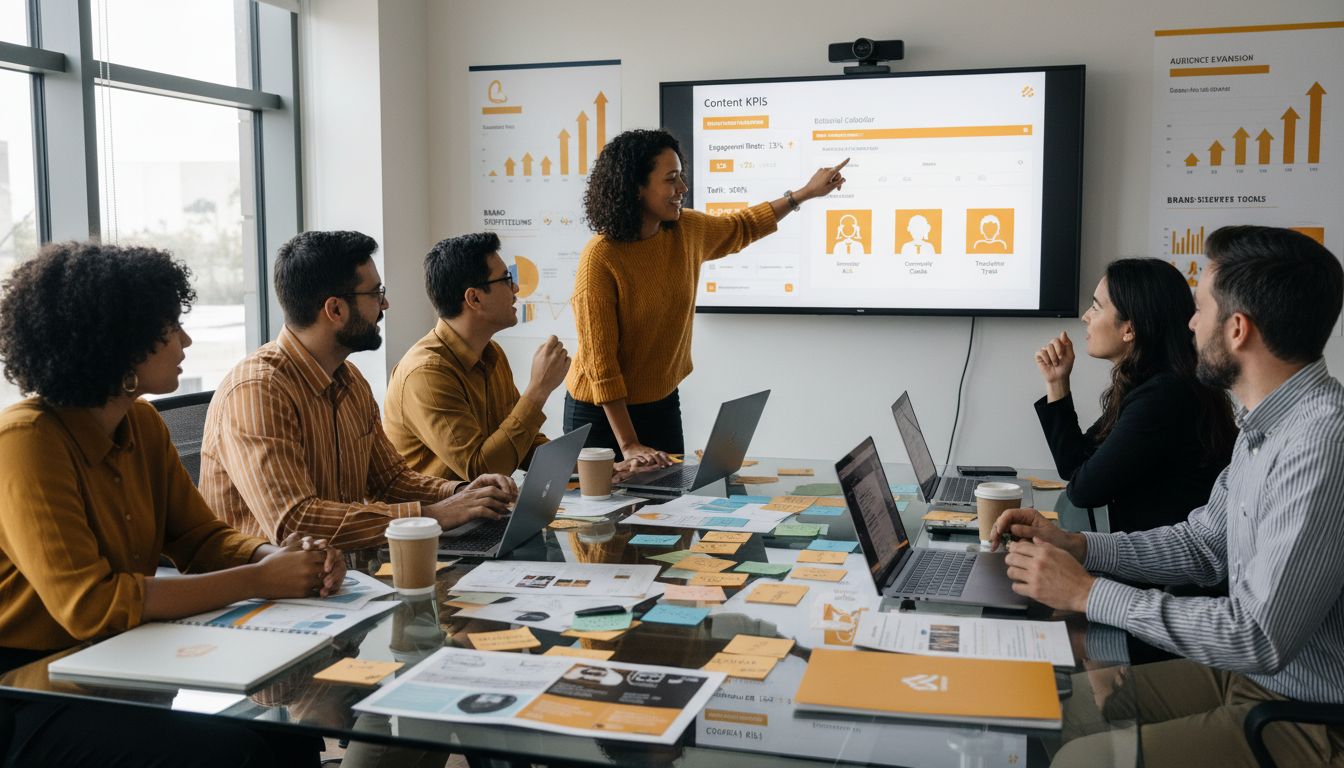 marketing strategy meeting