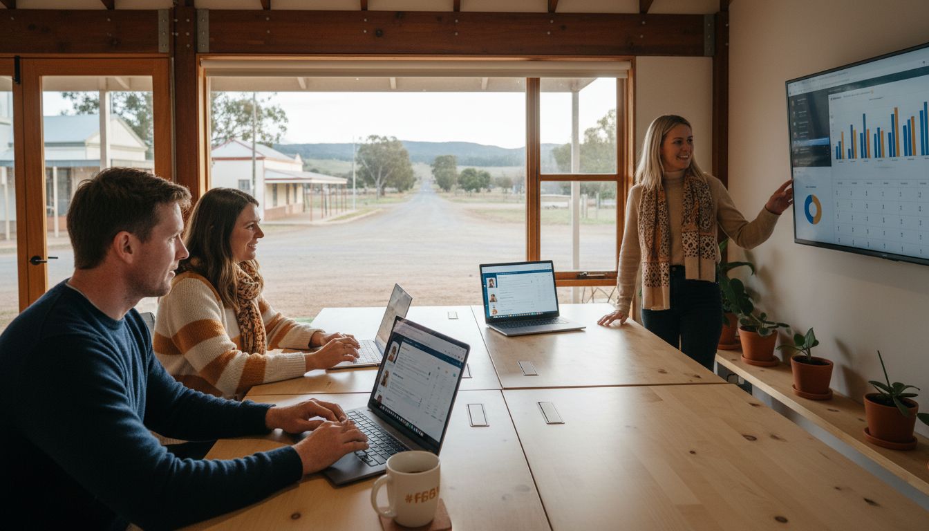 regional business teamwork