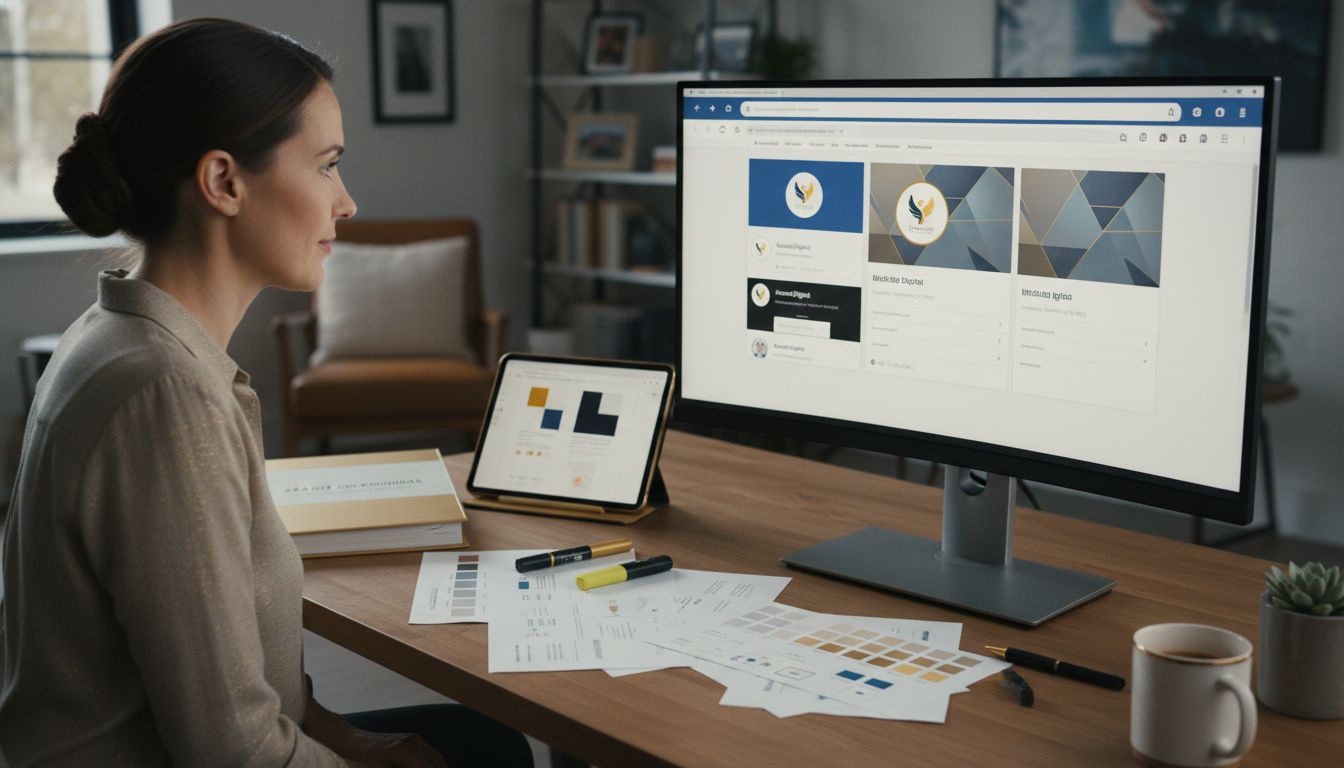 social media profile branding