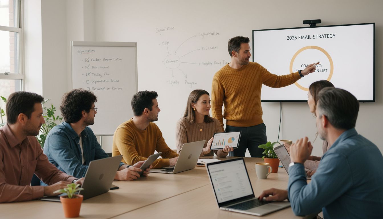 email marketing teamwork