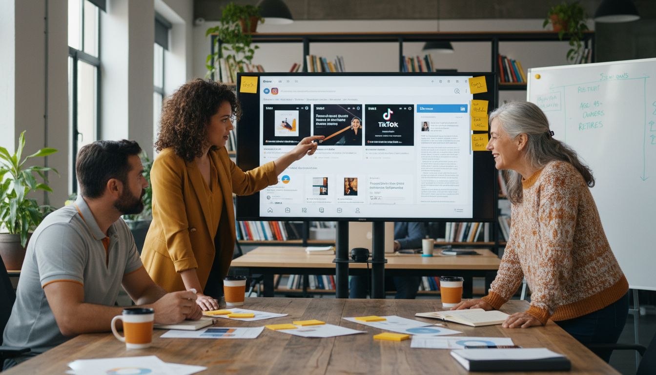 social platform selection team