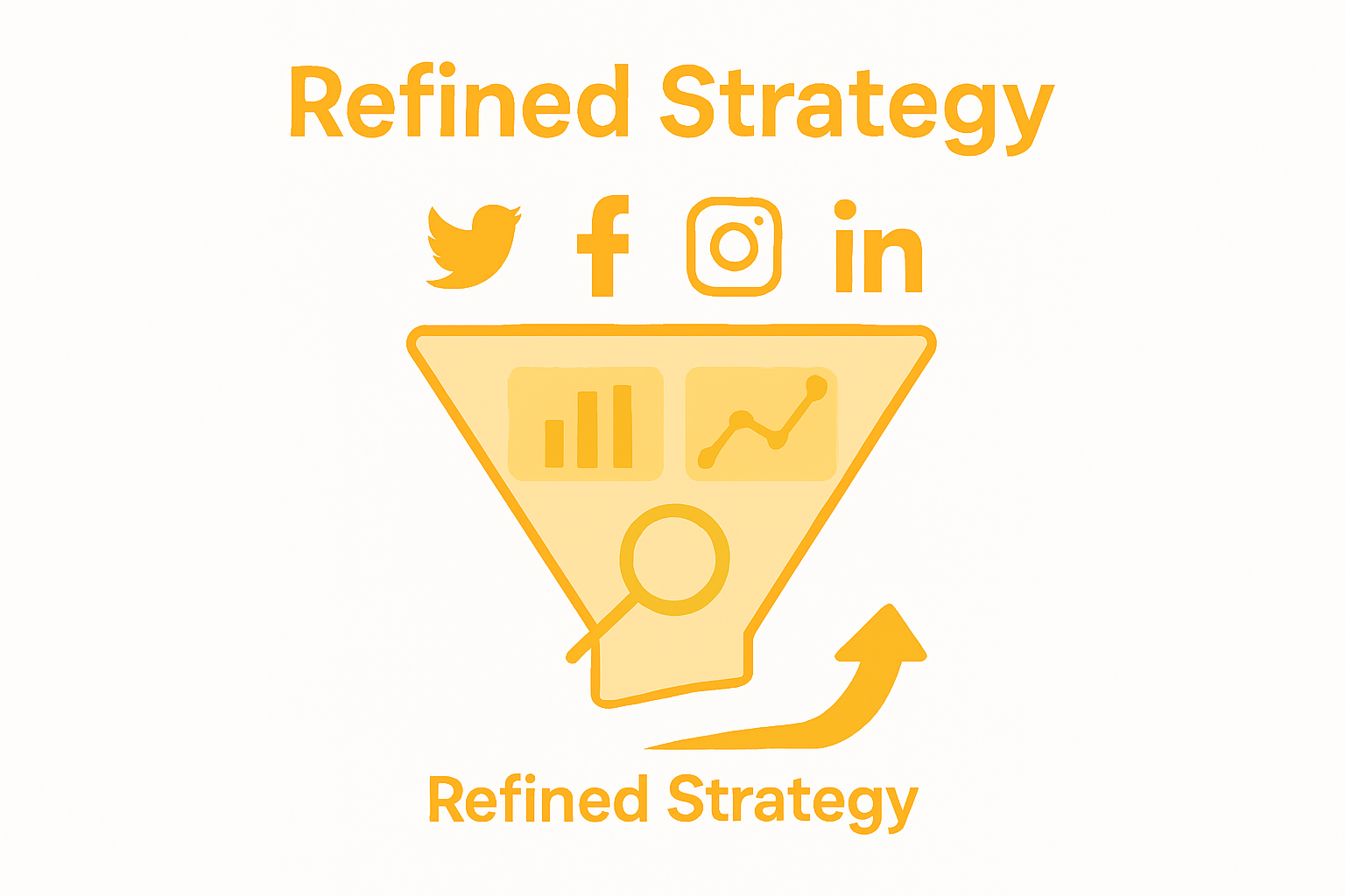 Infographic showing travel social media analytics process