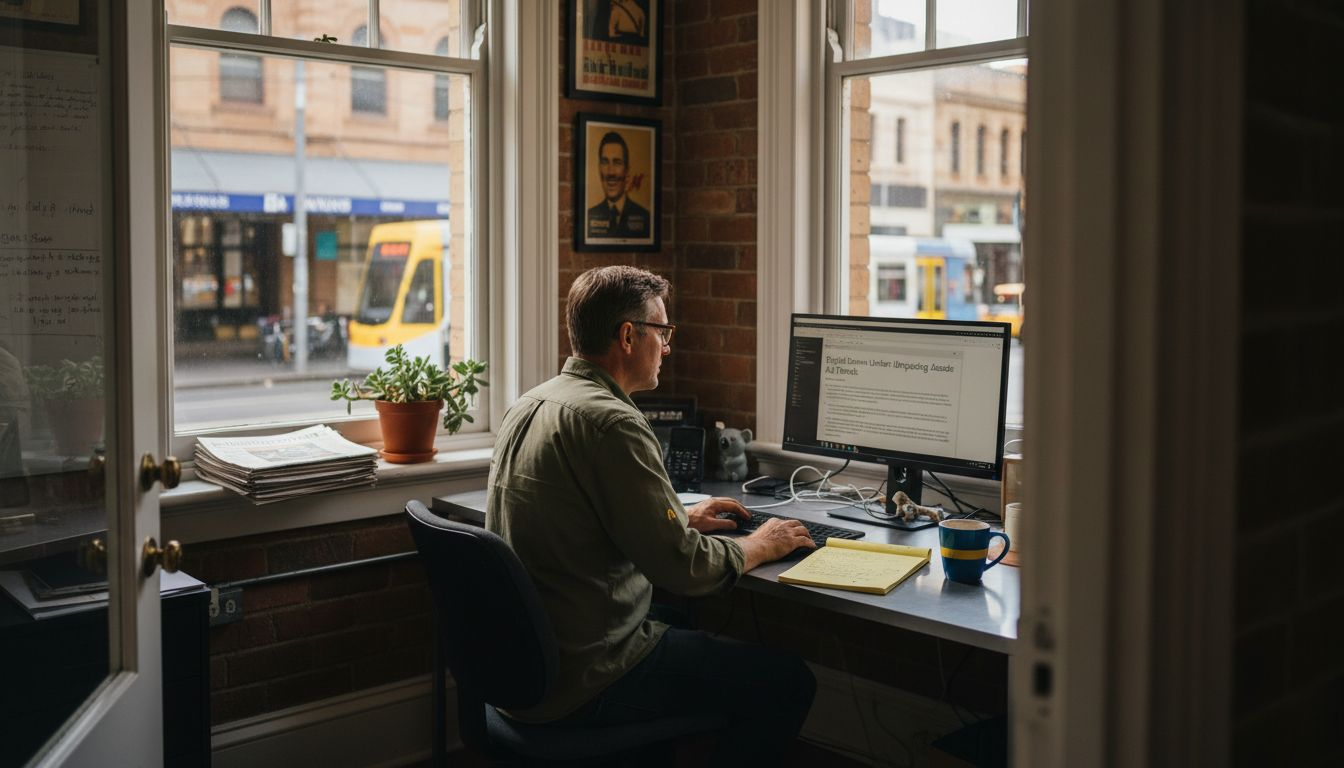 Agency owner blogging in regional office