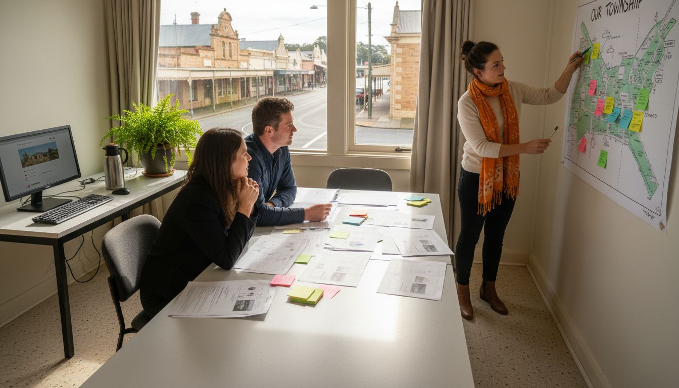 Regional small business team planning strategy