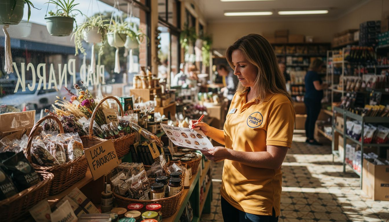 Regional store manager reviews social strategy
