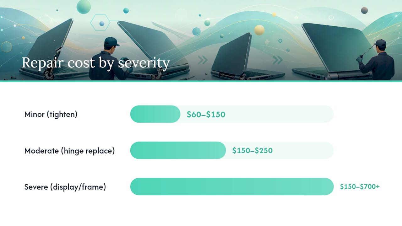 How Much Does Laptop Hinge Repair Cost? — overview diagram
