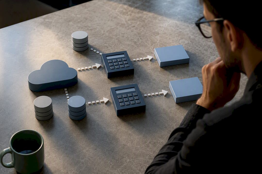 Cloud workload cost comparison illustration