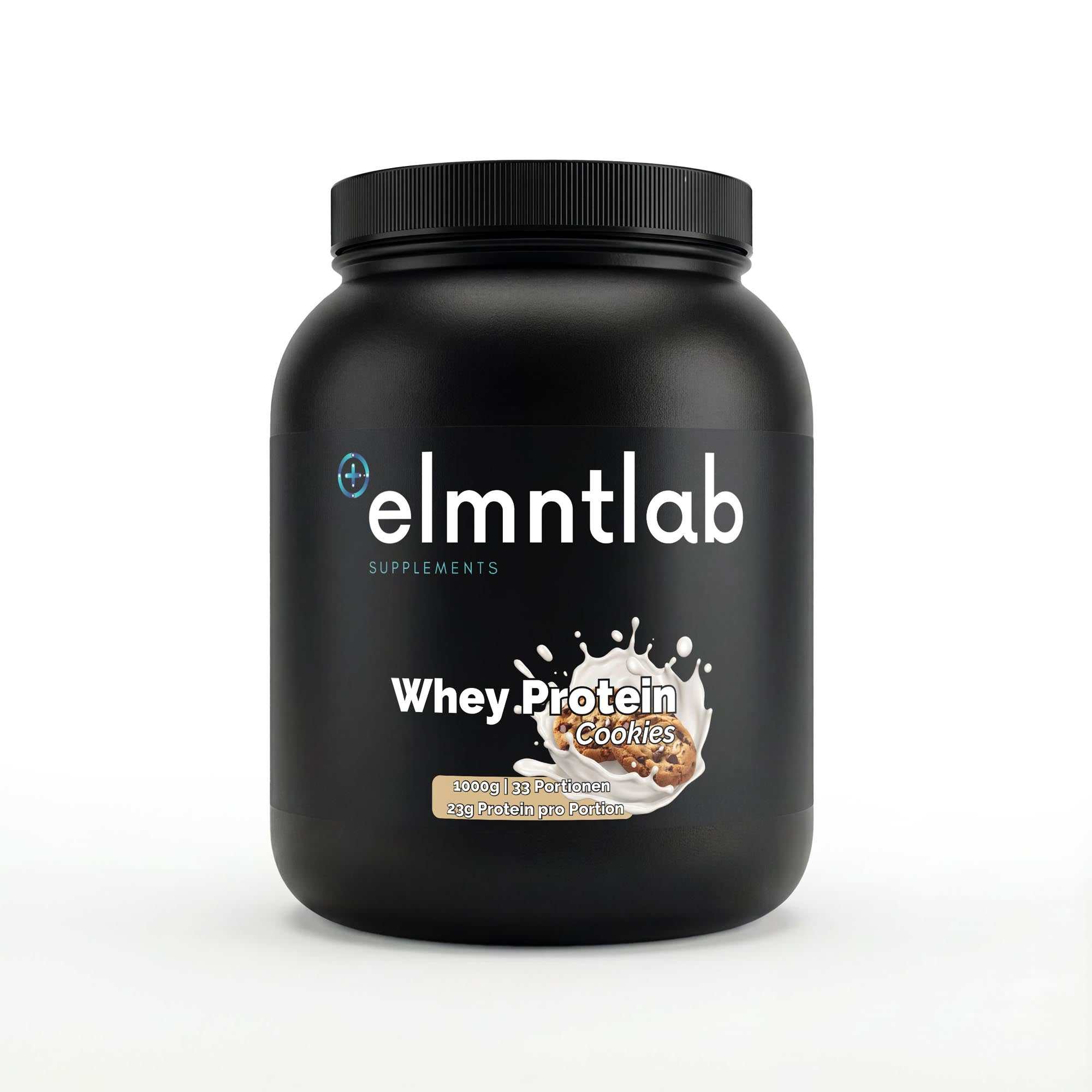 Premium Whey Protein Cookies & Cream 1000g | elmntlab