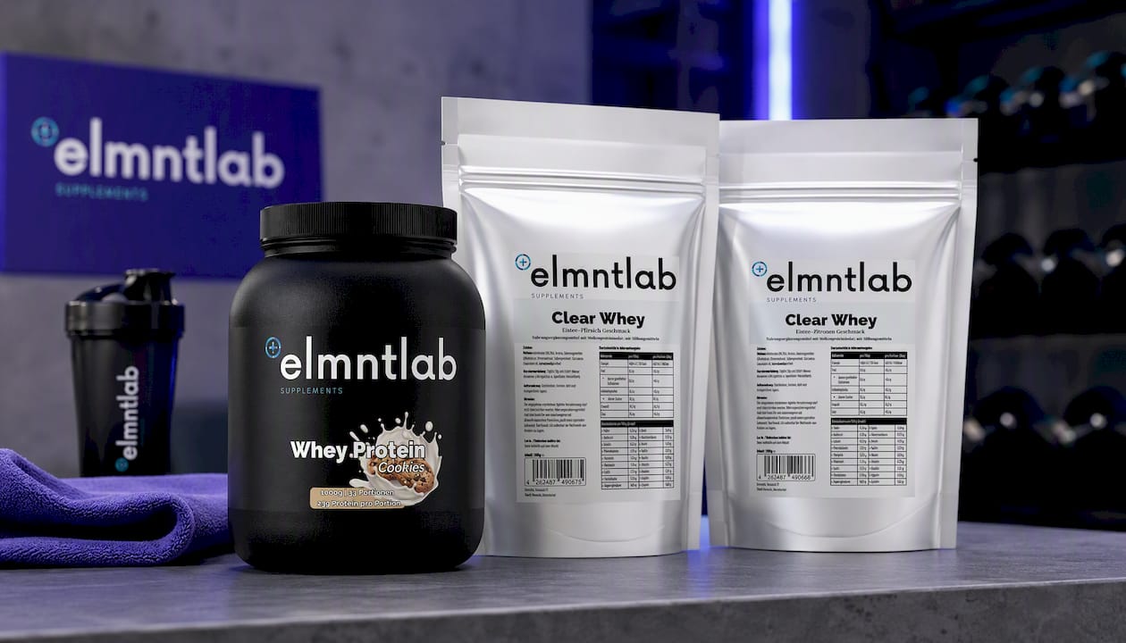 Premium Whey Protein Cookies & Cream 1000g | elmntlab