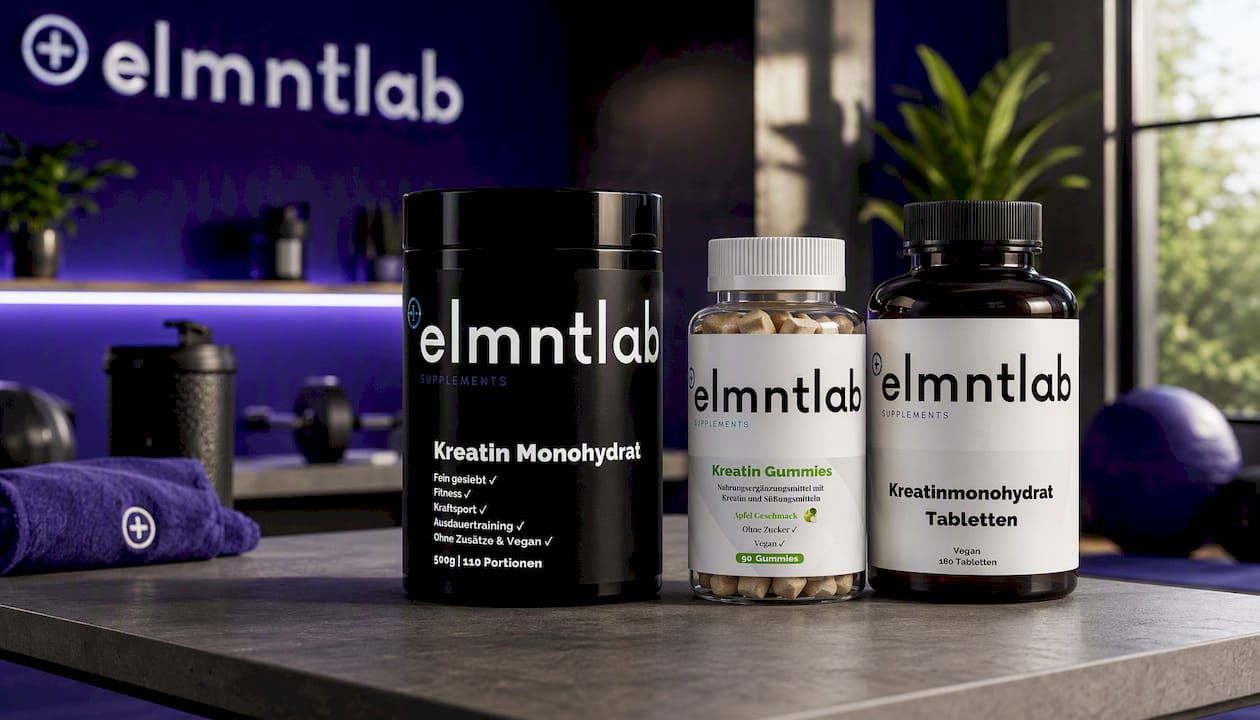 Kreatin Monohydrat Geschmacksneutral 500g | elmntlab