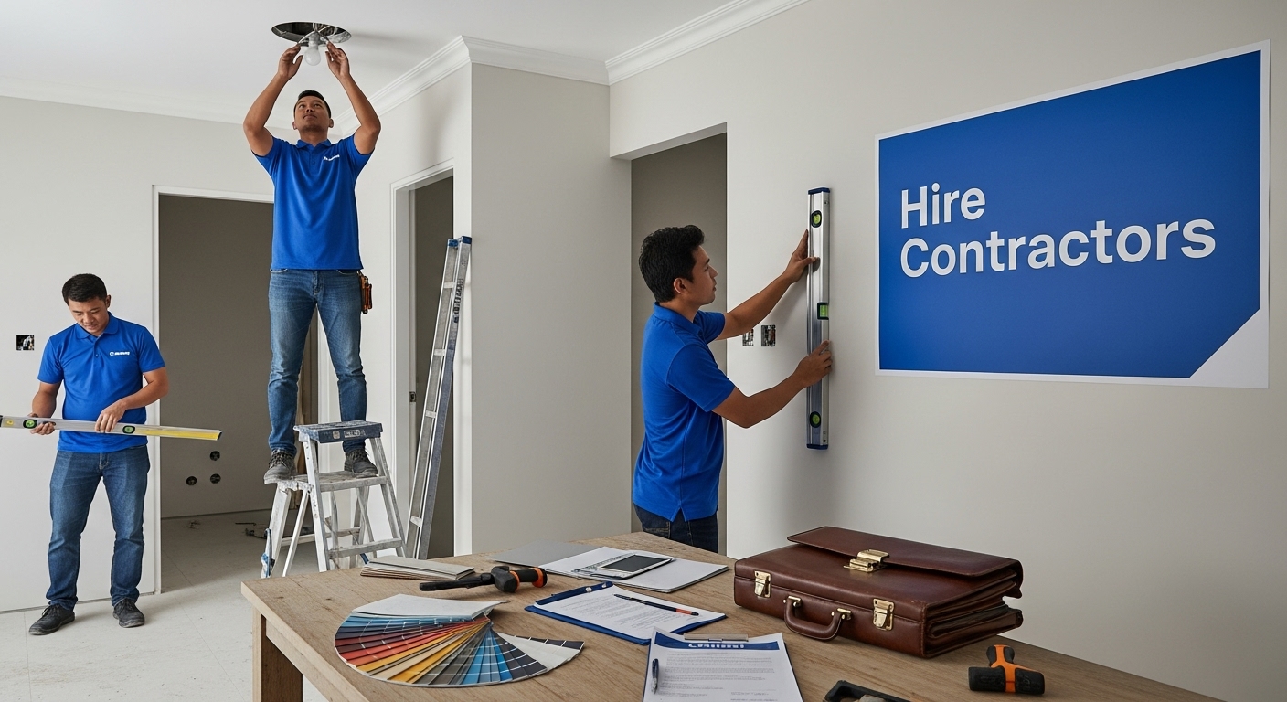 contractor hiring materials