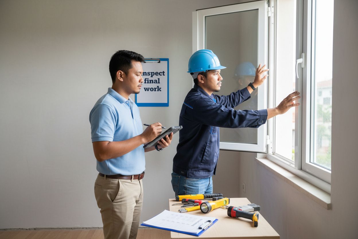 final inspection home build