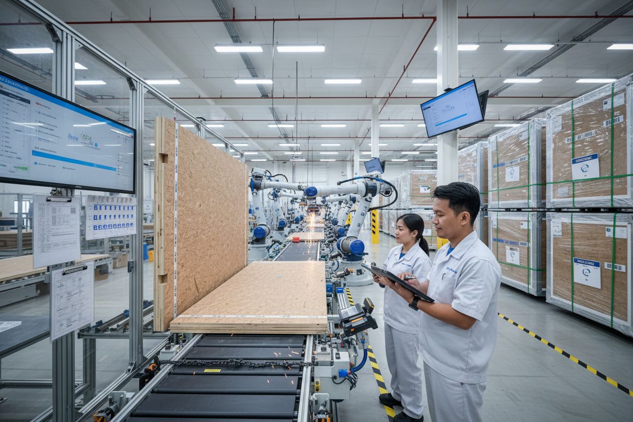 modular construction factory