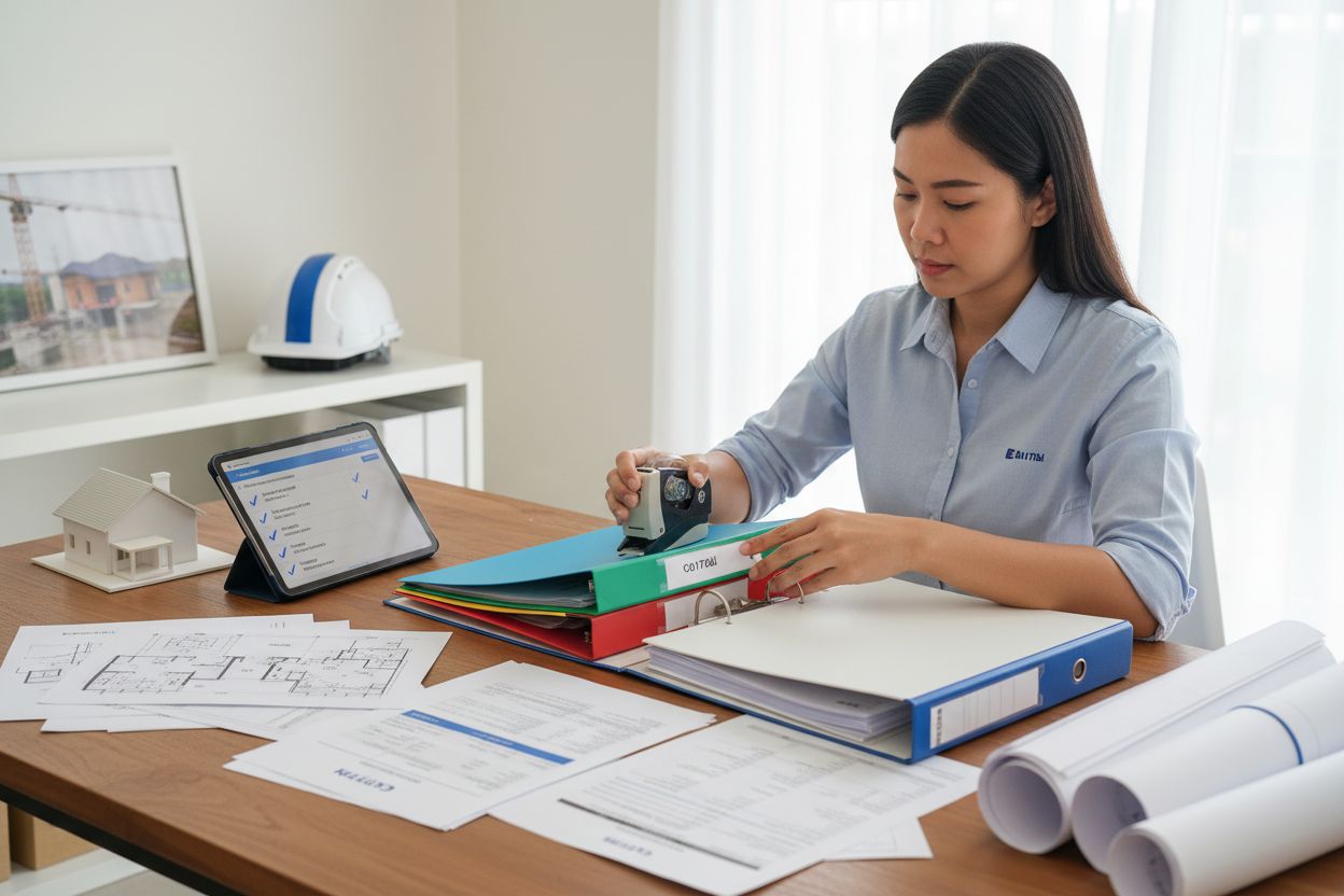 document organization home loan