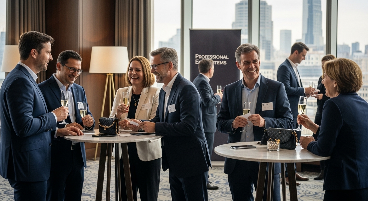 luxury business networking event